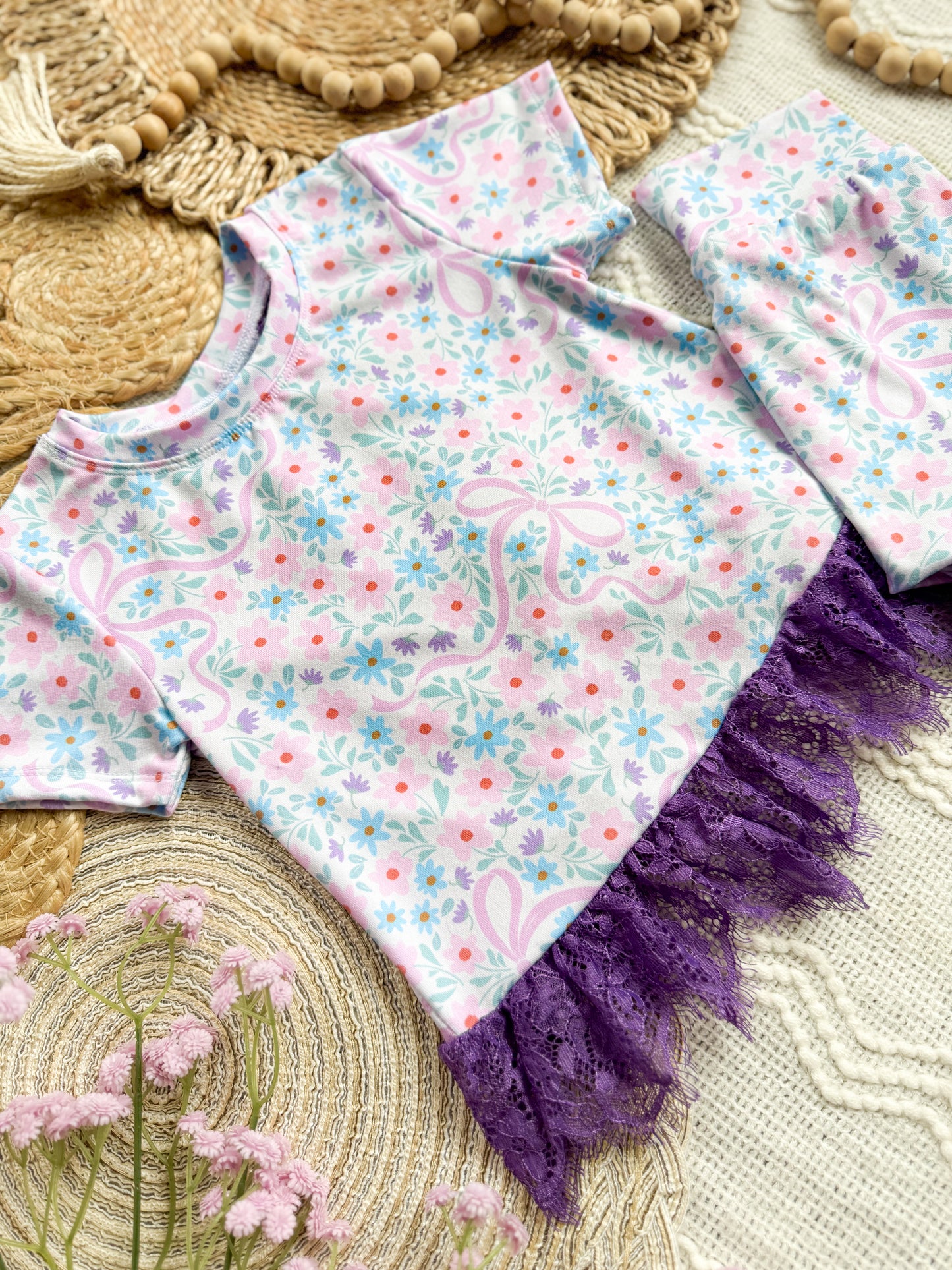 Spring Dreams Swing Top + Ruffle Bummies