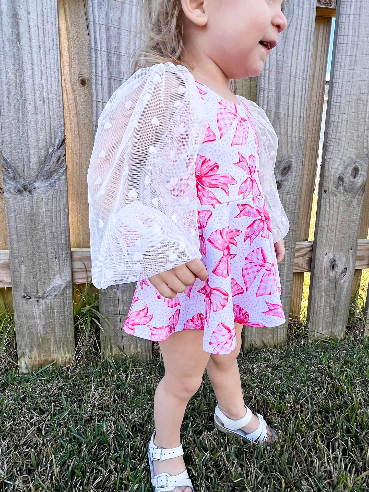 Petal (Mesh) Sleeve Love Knots Brielle