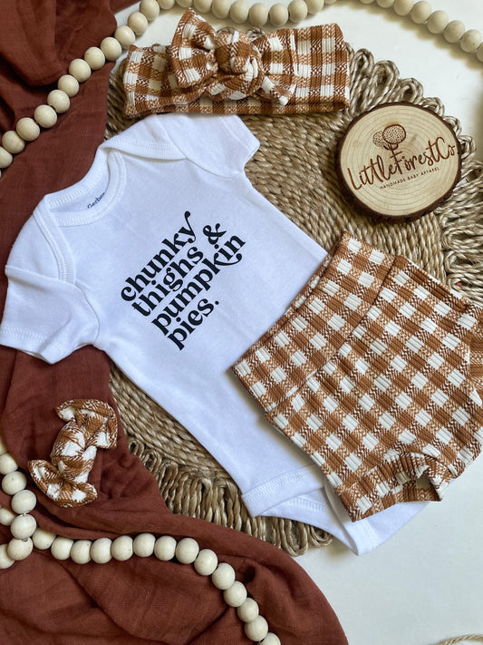 RTS - Preemie Gingham Plaid Bummies