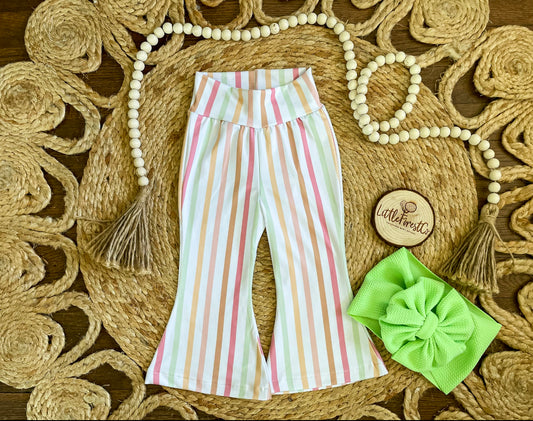 Pastel Stripe Flares