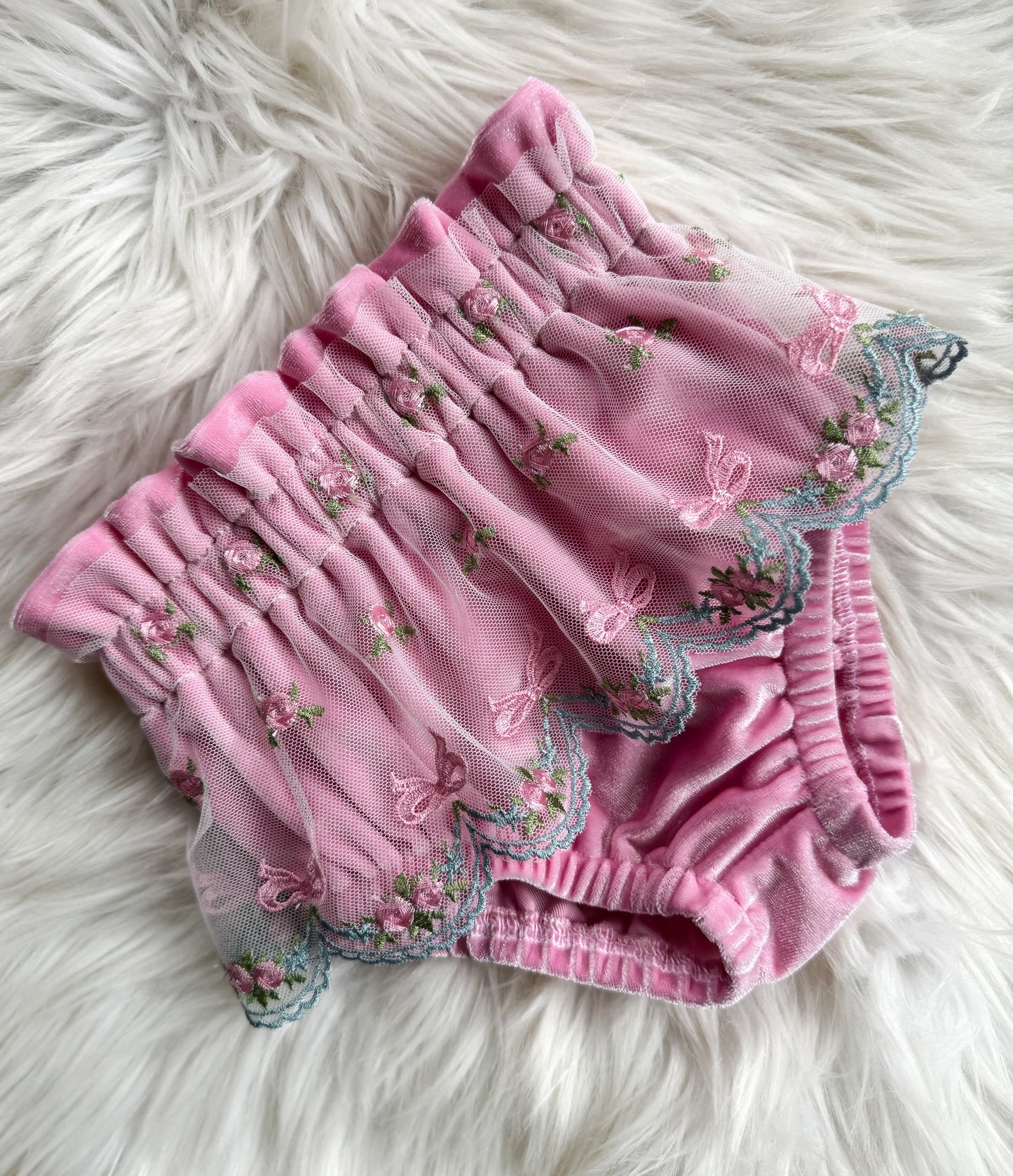 Spring Lace Skirted Bloomers