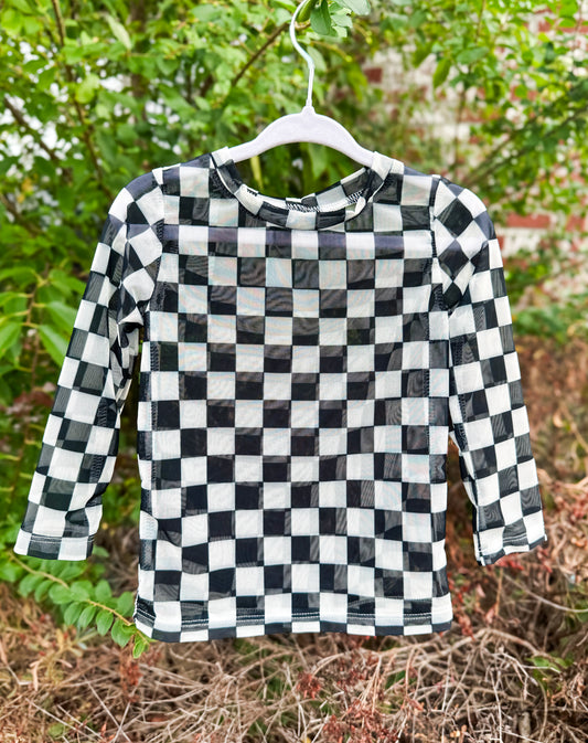 Classic Checkers Mesh Top