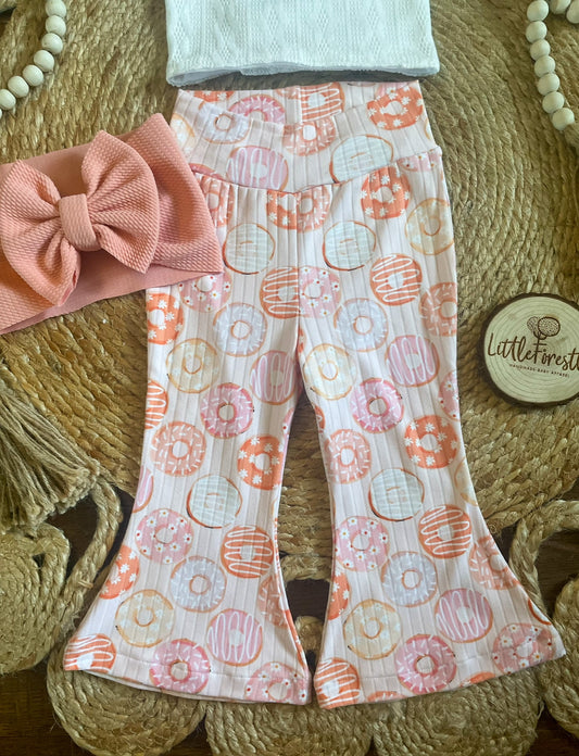 RTS 9-12M Donut Flare Pants