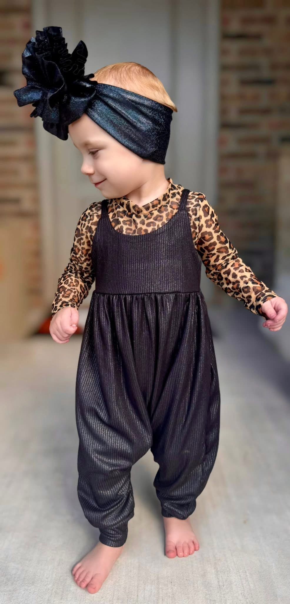 Shimmer Black Dillon Jumper