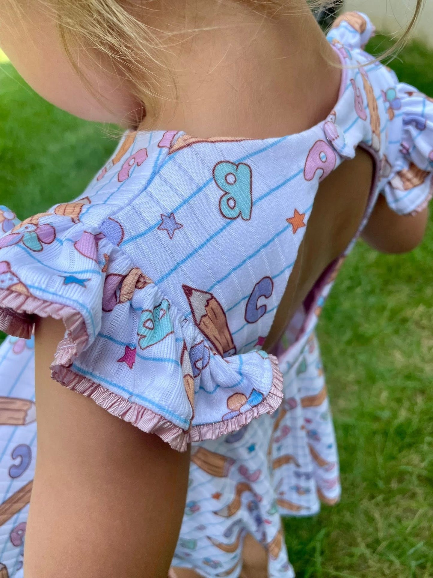 Notebook Dreams Ainsley Top + Bike Shorts