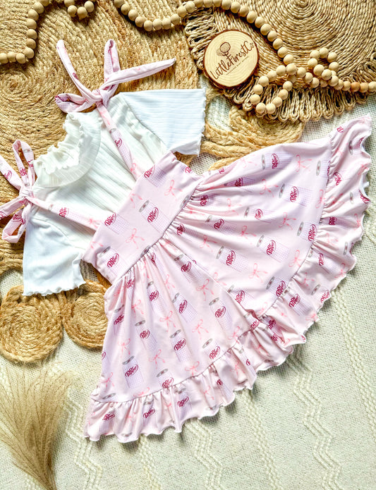 Preppy Pepper Adelaide Ruffle Shorts Jumper